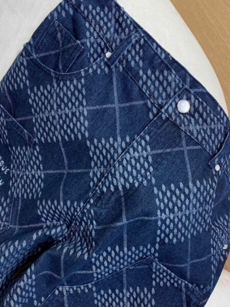 LOUIS VUITTON PANTALONCINO JEANS BLU - Image 4