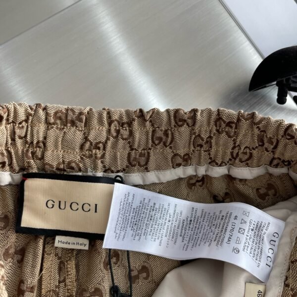 GUCCI PANTALONCINO MARRONE - Image 3