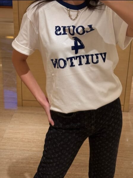LOUIS VUITTON T SHIRT BIANCA DA DONNA - Image 3
