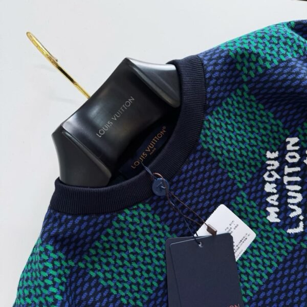 LOUIS VUITTON T SHIRT BLU E VERDE - Image 3