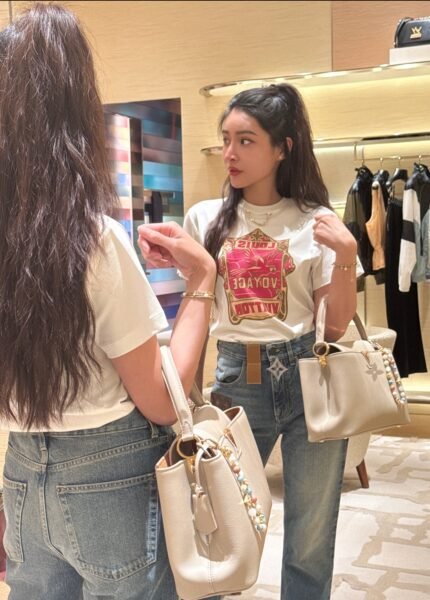LOUIS VUITTON T SHIRT BIANCA DA DONNA - Image 6