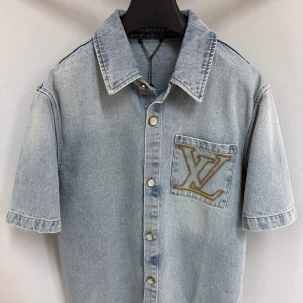 LOUIS VUITTON CAMICIA COLOR JEANS - Image 3