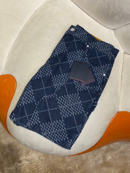 LOUIS VUITTON PANTALONCINO JEANS BLU - Image 5