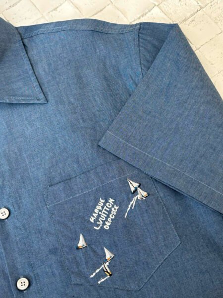 LOUIS VUITTON CAMICIA BLU CHIARO - Image 4