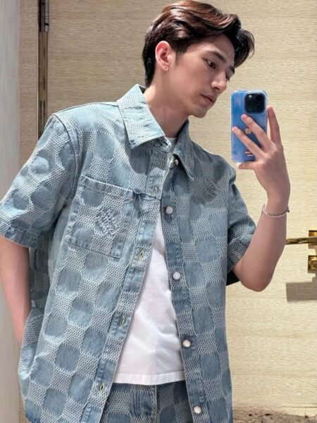 LOUIS VUITTON CAMICIA JEANS CHIARO - Image 2