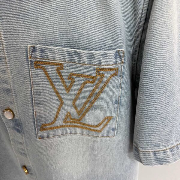 LOUIS VUITTON CAMICIA COLOR JEANS - Image 5