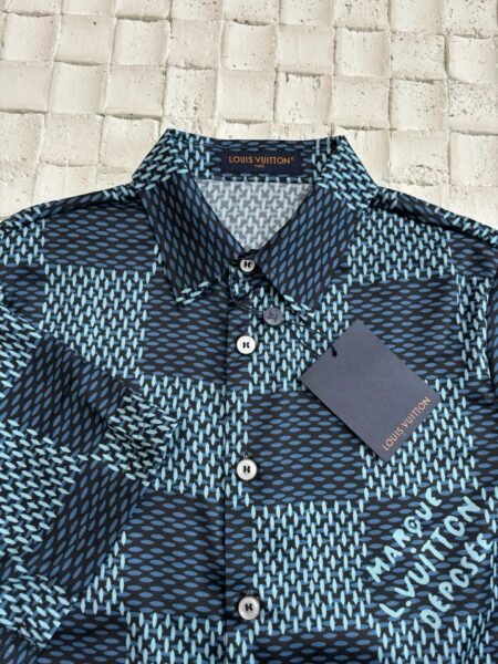 LOUIS VUITTON CAMICIA BLU - Image 5