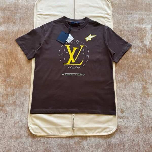 LOUIS VUITTON T SHIRT MARRONE - Image 2