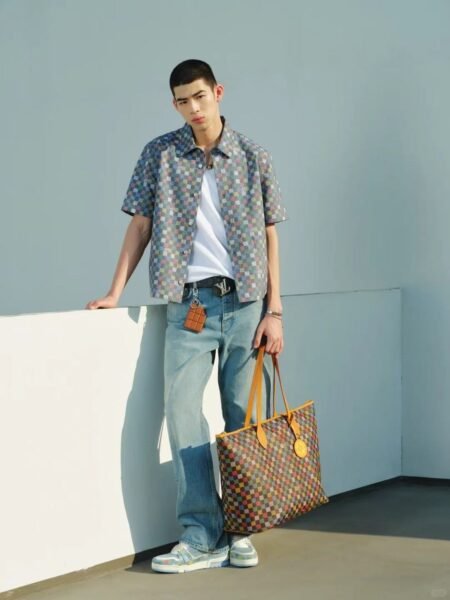 LOUIS VUITTON CAMICIA BLU - Image 6