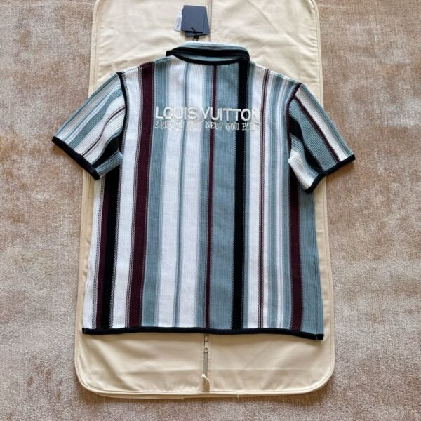LOUIS VUITTON CAMICIA BIANCA E CELESTE - Image 4