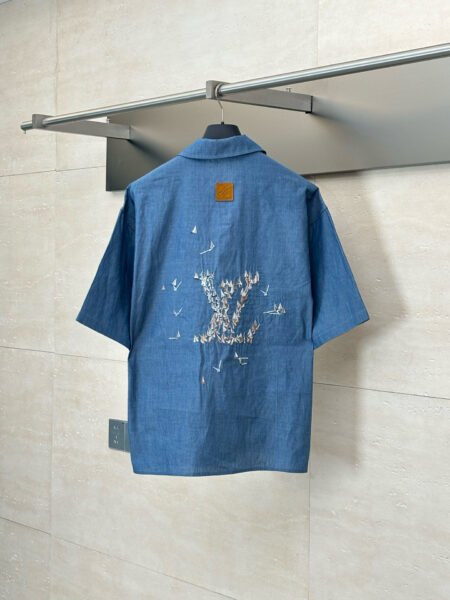 LOUIS VUITTON CAMICIA BLU CHIARO - Image 2