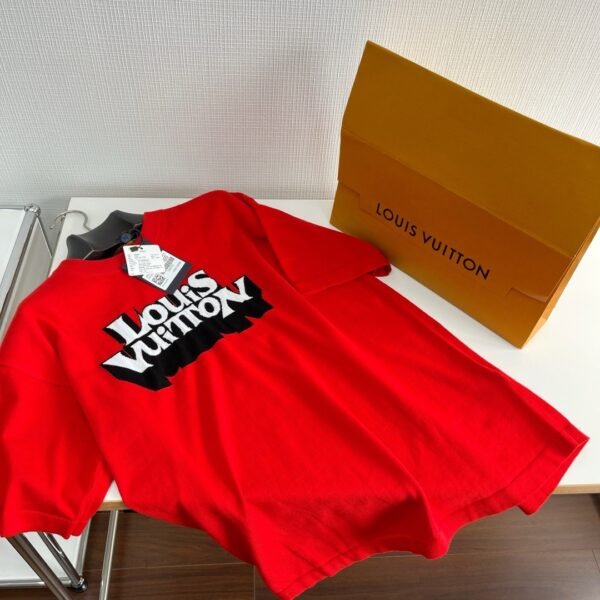 LOUIS VUITTON T SHIRT ROSSO - Image 2