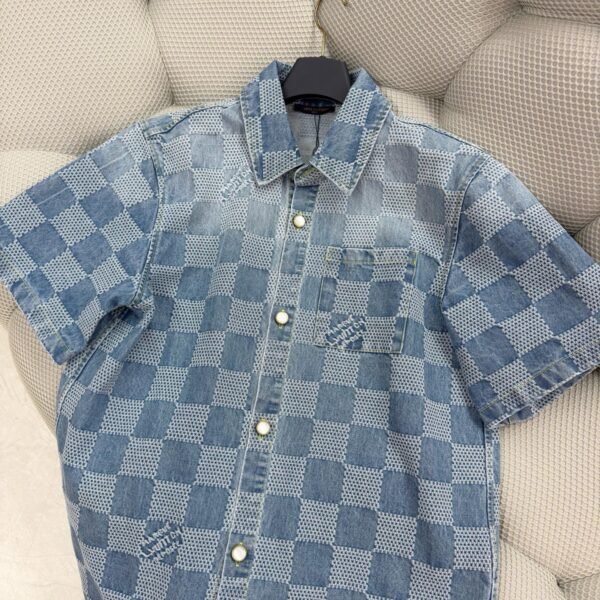 LOUIS VUITTON CAMICIA COLOR JEANS - Image 4