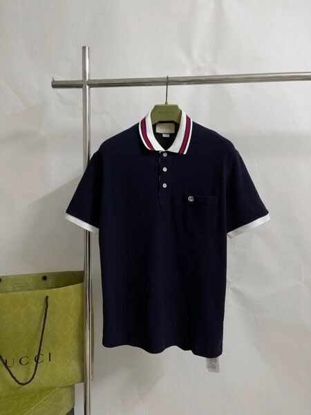 GUCCI POLO BLU - Image 7