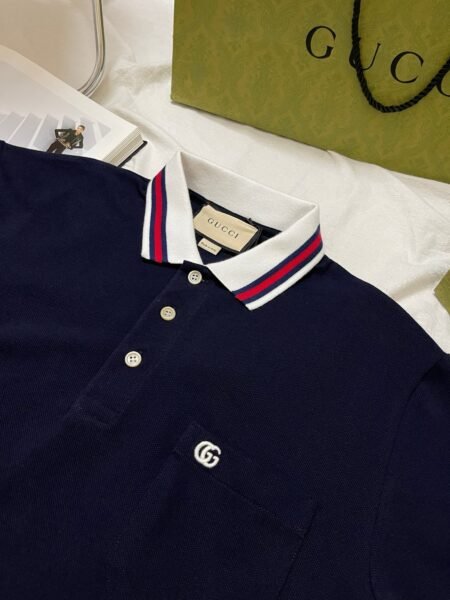 GUCCI POLO BLU - Image 6