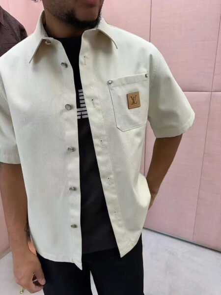 LOUIS VUITTON CAMICIA CREMA - Image 3