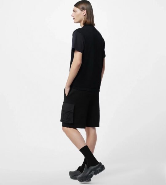 LOUIS VUITTON PANTALONCINO NERO - Image 2