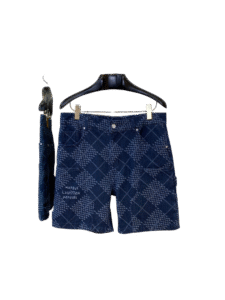 LOUIS VUITTON PANTALONCINO JEANS BLU