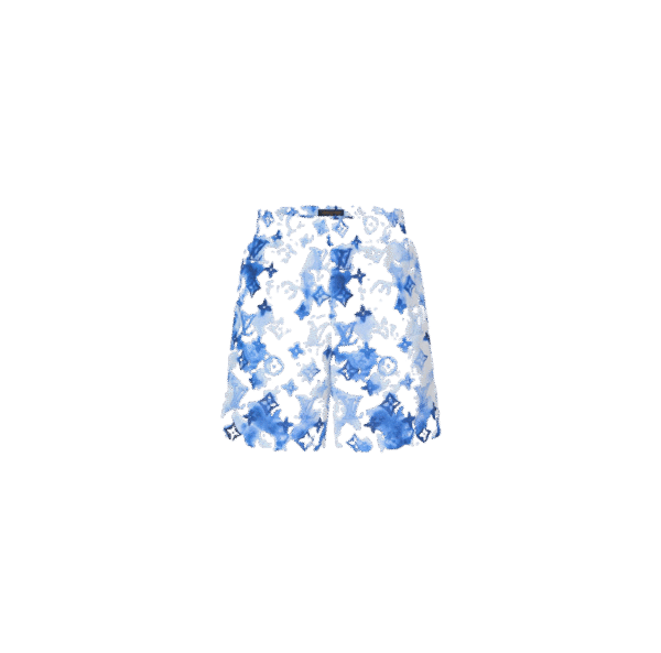 LOUIS VUITTON PANTALONCINO CELESTE