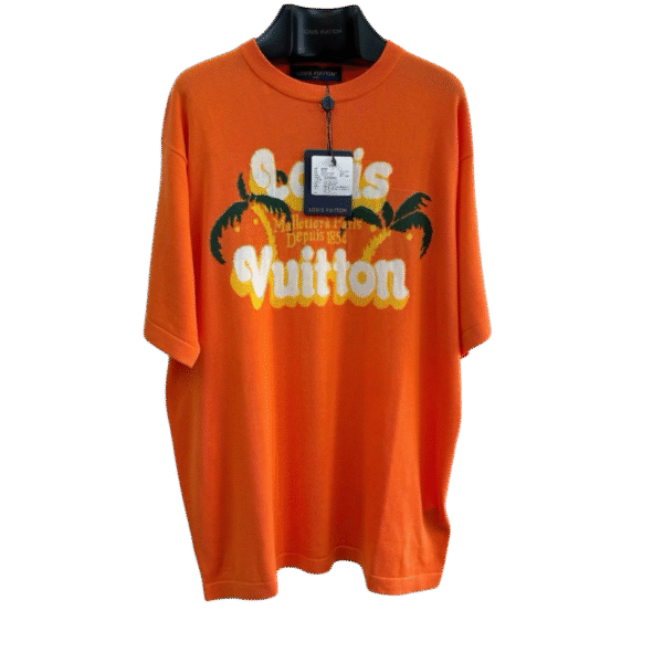 LOUIS VUITTON T SHIRT ARANCIONE