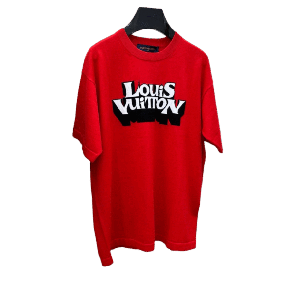 LOUIS VUITTON T SHIRT ROSSO