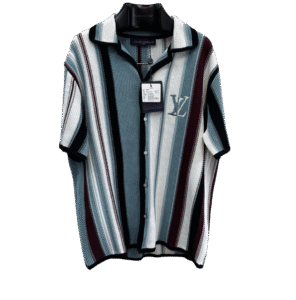 LOUIS VUITTON CAMICIA BIANCA E CELESTE