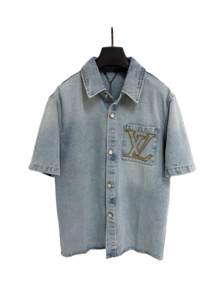 LOUIS VUITTON CAMICIA COLOR JEANS
