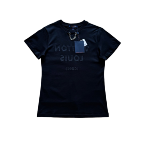 LOUIS VUITTON T SHIRT NERA DA DONNA