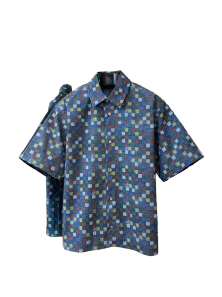 LOUIS VUITTON CAMICIA BLU