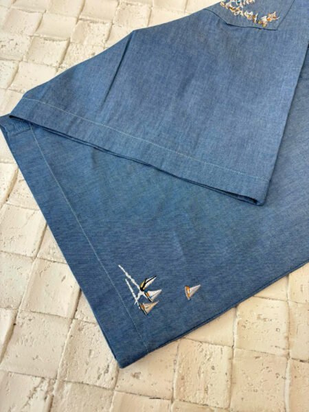 LOUIS VUITTON PANTALONCINO CELESTE - Image 5
