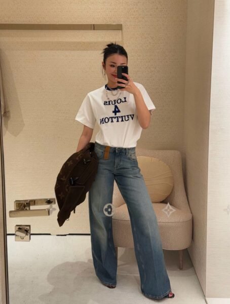 LOUIS VUITTON T SHIRT BIANCA DA DONNA - Image 6
