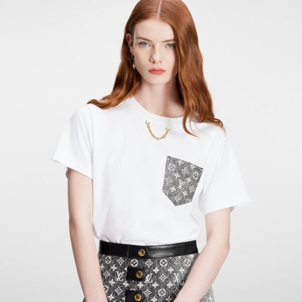 LOUIS VUITTON T SHIRT BIANCA DA DONNA - Image 2