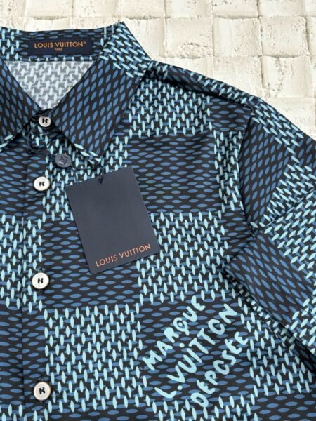 LOUIS VUITTON CAMICIA BLU - Image 6