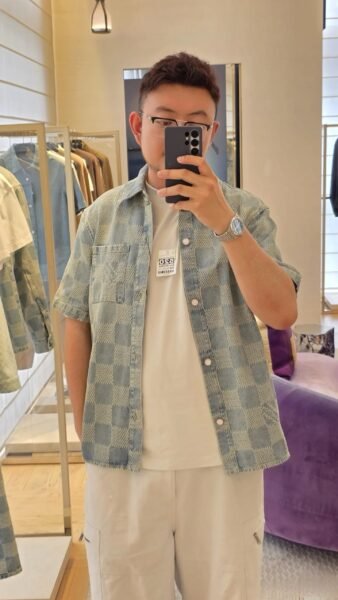 LOUIS VUITTON CAMICIA JEANS CHIARO - Image 10