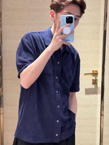 LOUIS VUITTON CAMICIA BLU - Image 10