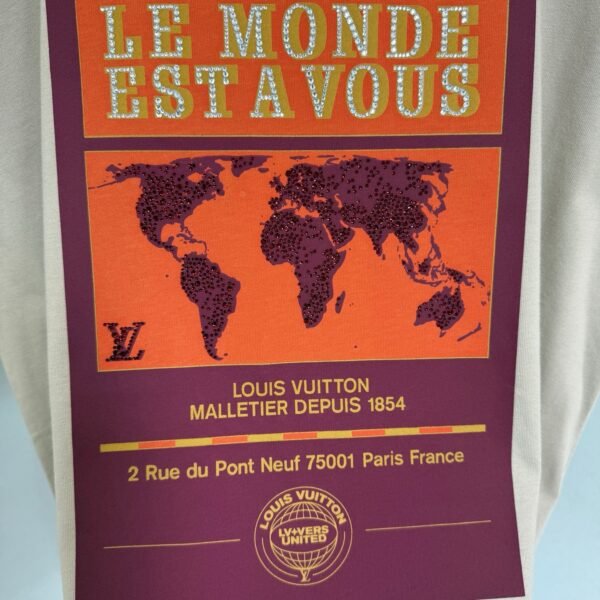 LOUIS VUITTON T SHIRT MARRONE - Image 9
