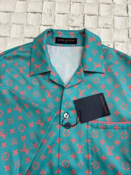 LOUIS VUITTON CAMICIA ACQUAMARINA - Image 9