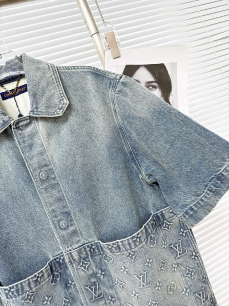 LOUIS VUITTON CAMICIA COLOR JEANS - Image 7
