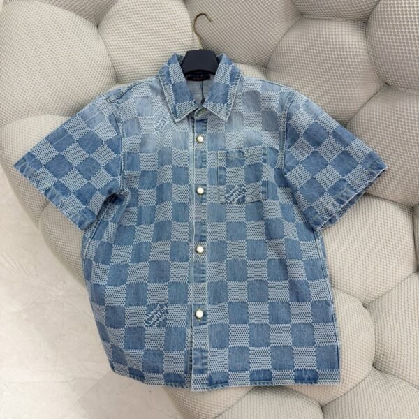 LOUIS VUITTON CAMICIA COLOR JEANS - Image 8