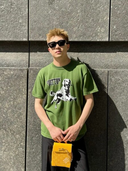 LOUIS VUITTON T SHIRT VERDE - Image 11