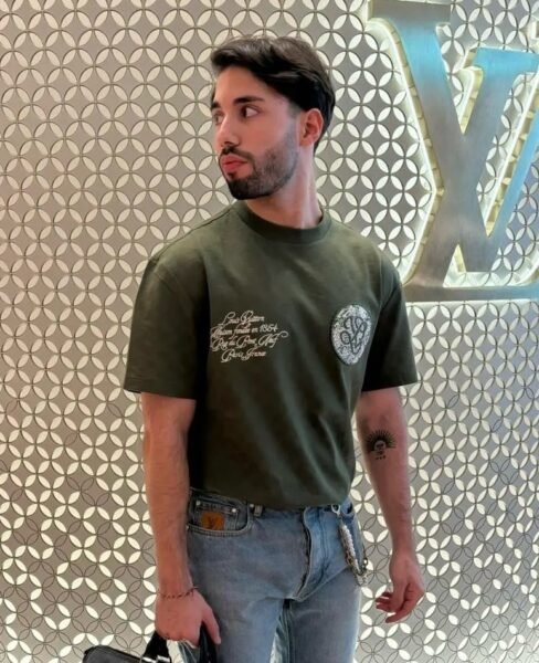 LOUIS VUITTON T SHIRT VERDE - Image 9
