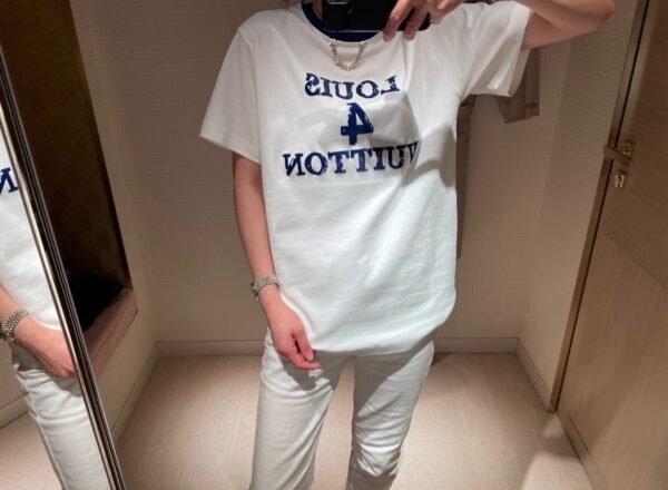 LOUIS VUITTON T SHIRT BIANCA DA DONNA - Image 9