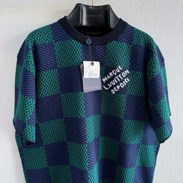 LOUIS VUITTON T SHIRT BLU E VERDE - Image 11