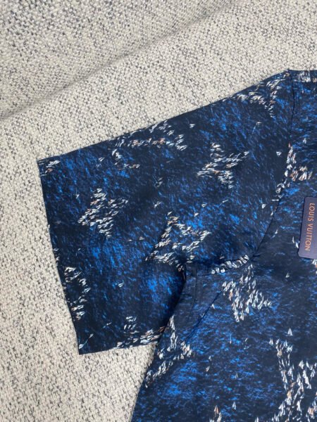 LOUIS VUITTON CAMICIA BLU - Image 9