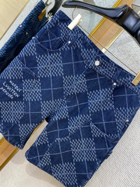 LOUIS VUITTON PANTALONCINO JEANS BLU - Image 9