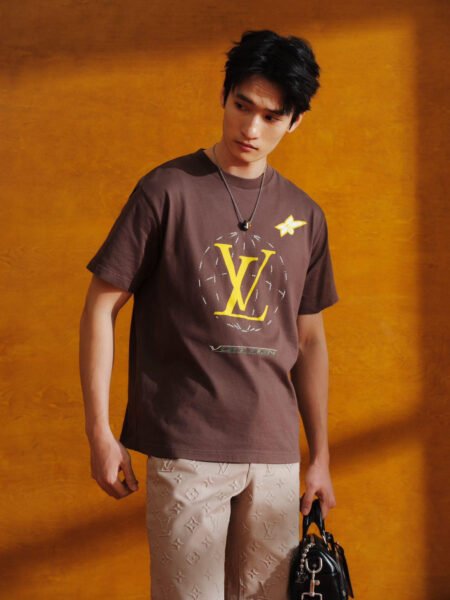 LOUIS VUITTON T SHIRT MARRONE - Image 13
