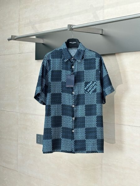 LOUIS VUITTON CAMICIA BLU - Image 8