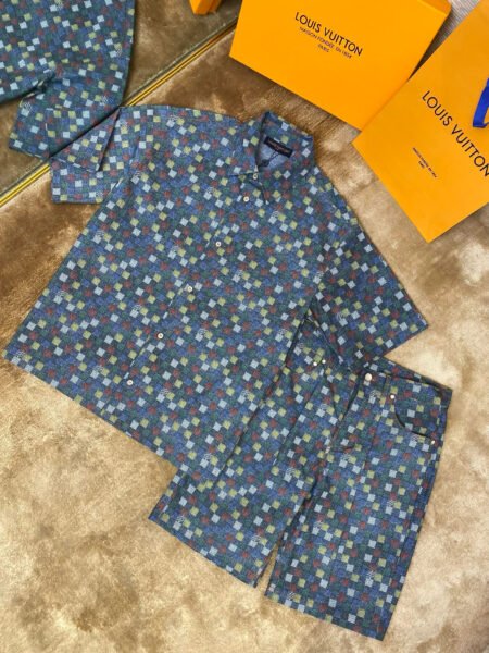 LOUIS VUITTON CAMICIA BLU - Image 11
