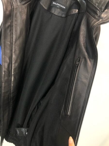 BALENCIAGA GIACCA VERA PELLE - Image 8