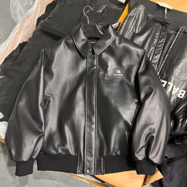 BALENCIAGA GIACCA VERA PELLE - Image 2